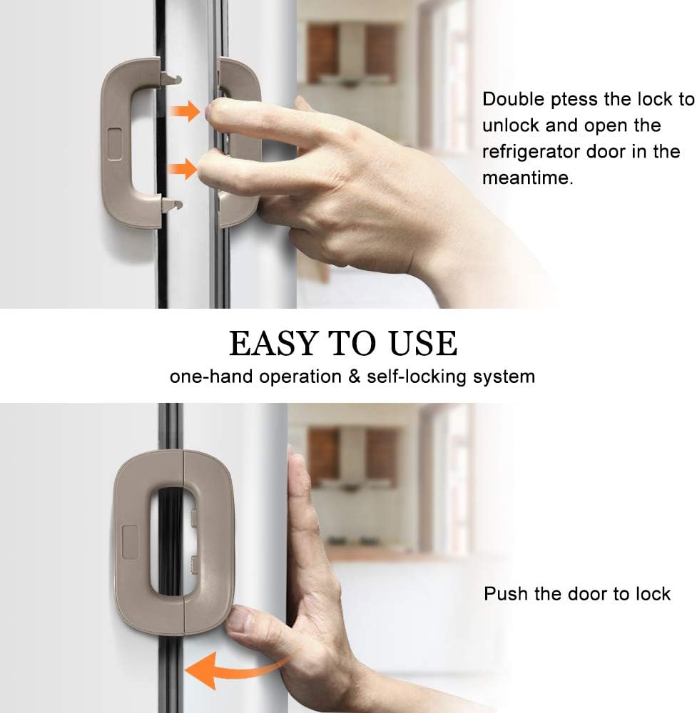 Fridge Lock ā Child Safety & Door Protection | Easy to Install
