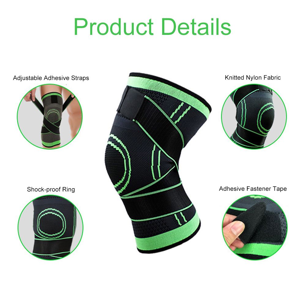 PressureFit™ 3D Knee Support – Adjustable Compression for Men & Women