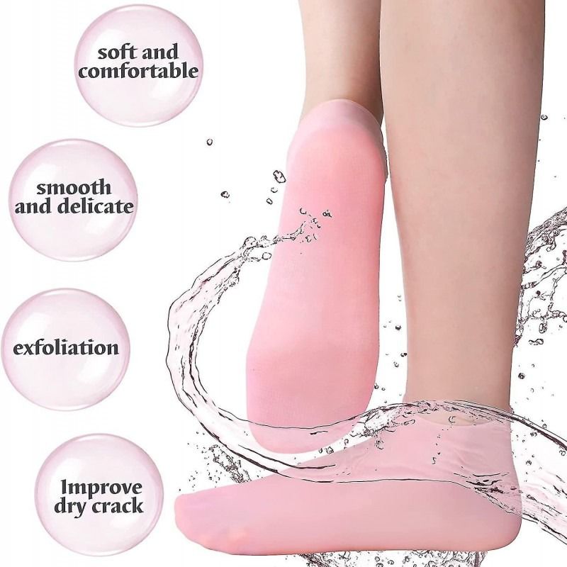 Silicone Moisturizing Gel Socks