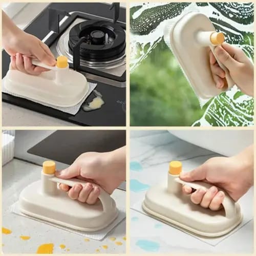 Multipurpose Kitchen Cleaning Brush ā Stain & Grease Remover Pad