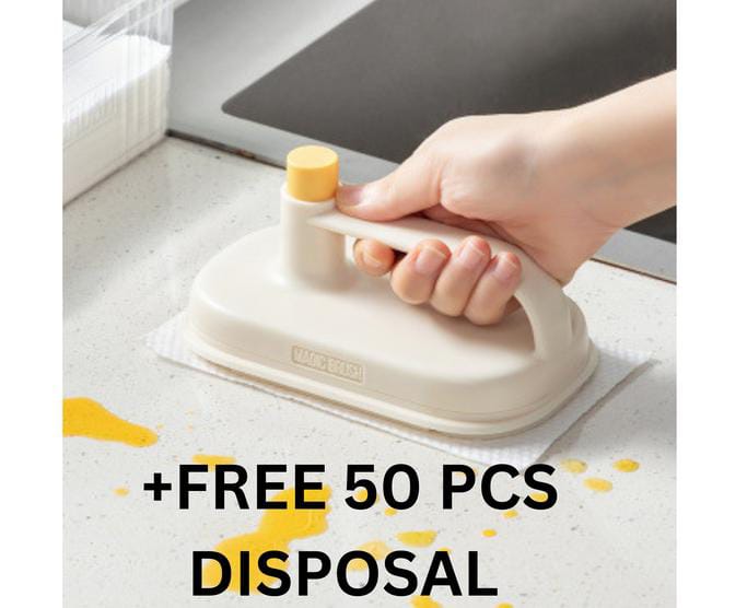 Multipurpose Kitchen Cleaning Brush ā Stain & Grease Remover Pad