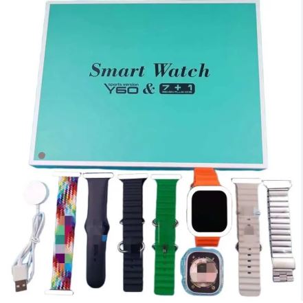 Y60 Smartwatch with 7 Colorful Straps