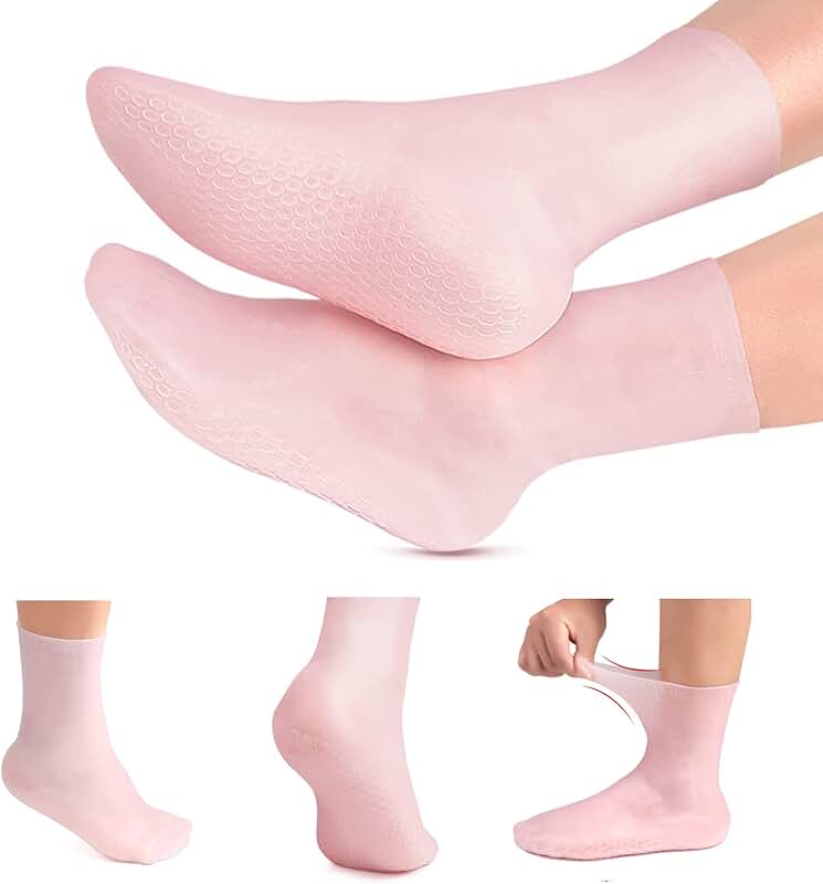 Silicone Moisturizing Gel Socks