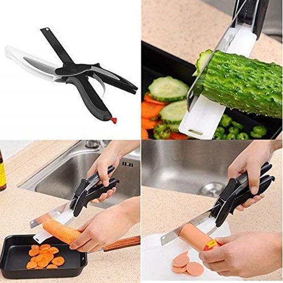 CleverCutter™ – 2-in-1 Knife & Cutting Board