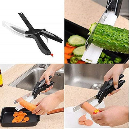 CleverCutter™ – 2-in-1 Knife & Cutting Board