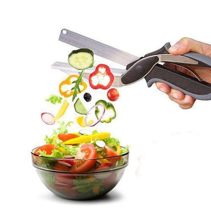 CleverCutter™ – 2-in-1 Knife & Cutting Board