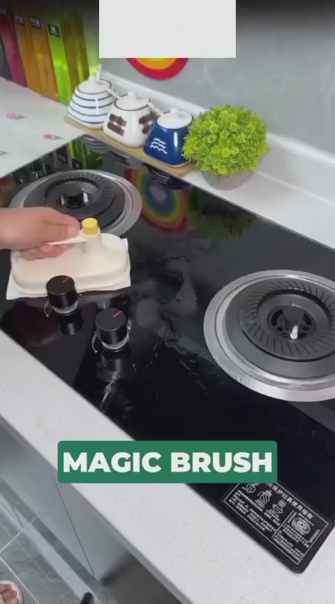 Multipurpose Kitchen Cleaning Brush – Stain & Grease Remover Pad
