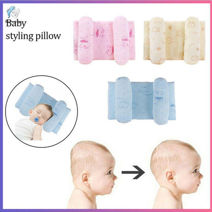Infant Head Shaping Pillow  Adjustable Anti-Flat Head Pillow